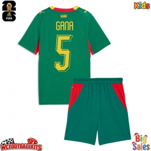 Senegal Idrissa Gueye #5 Replica Away Stadium Kit for Kids World Cup 2026 Short Sleeve (+ pants)